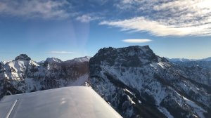 neujahrs alpenrundflug